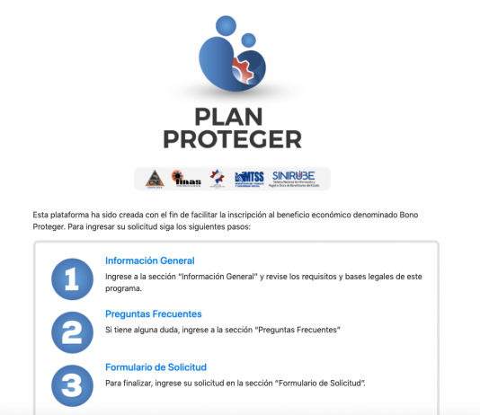 ¿Cómo ingresar y llenar el Bono Proteger en Costa Rica? 2020 Plan Proteger - MTSS Costa Rica